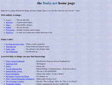 Tablet Screenshot of funky.net